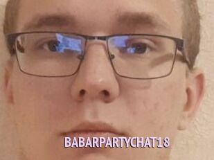 BABARPARTYCHAT18
