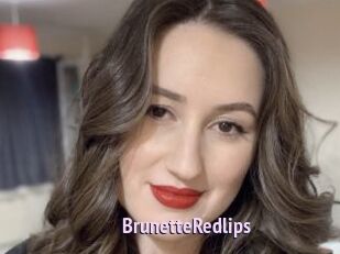 BrunetteRedlips