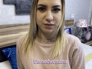 Blonddwomann