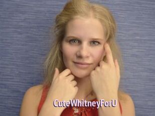 CuteWhitneyForU