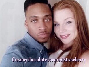 Creamychocolatecoveredstrawberry
