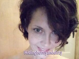 Hidinghornyanddirty