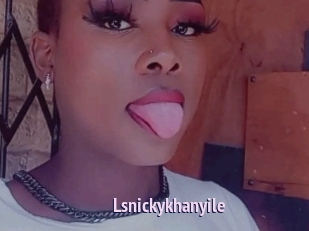 Lsnickykhanyile